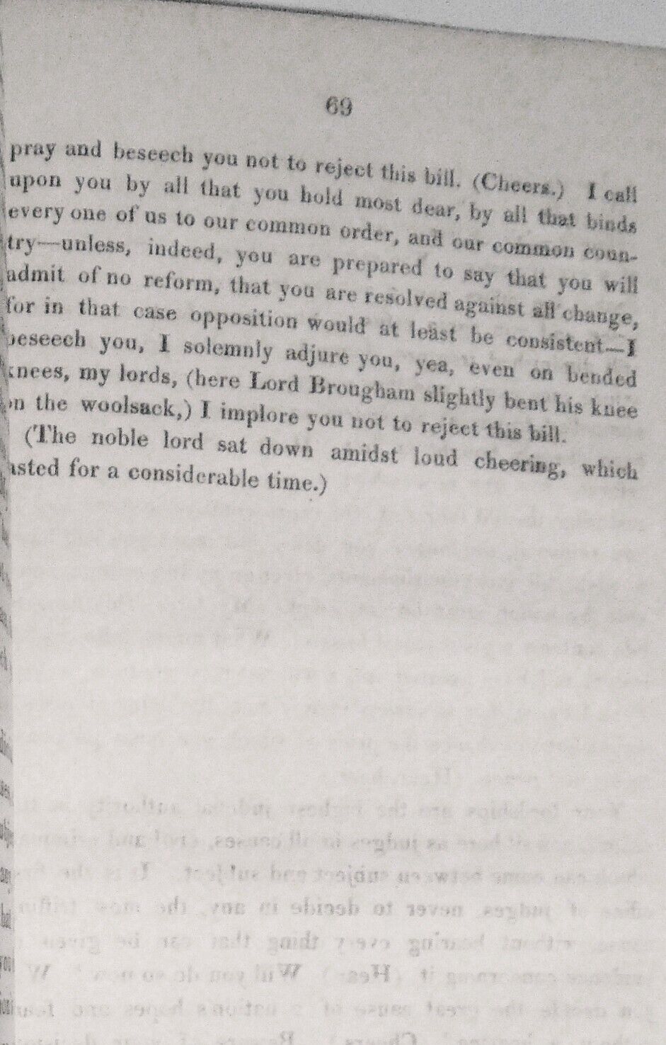 1842 Speech of Lord Brougham... on the second reading of the Reform Bill