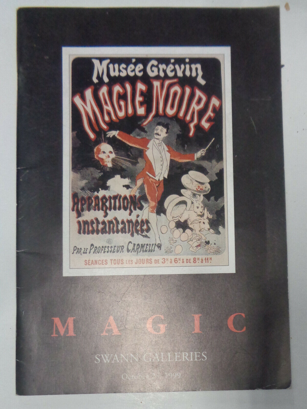 Swann Galleries, MAGIC: Books - Posters - Books - Ceramics - Ephemera, Oct, 1999