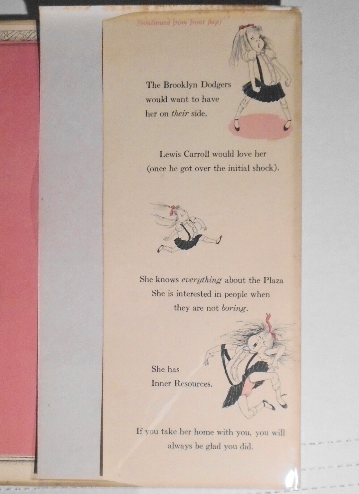 1955 ELOISE, by Kay Thompson. Drawings by Hilary Knight 1st Edition 4th Printing