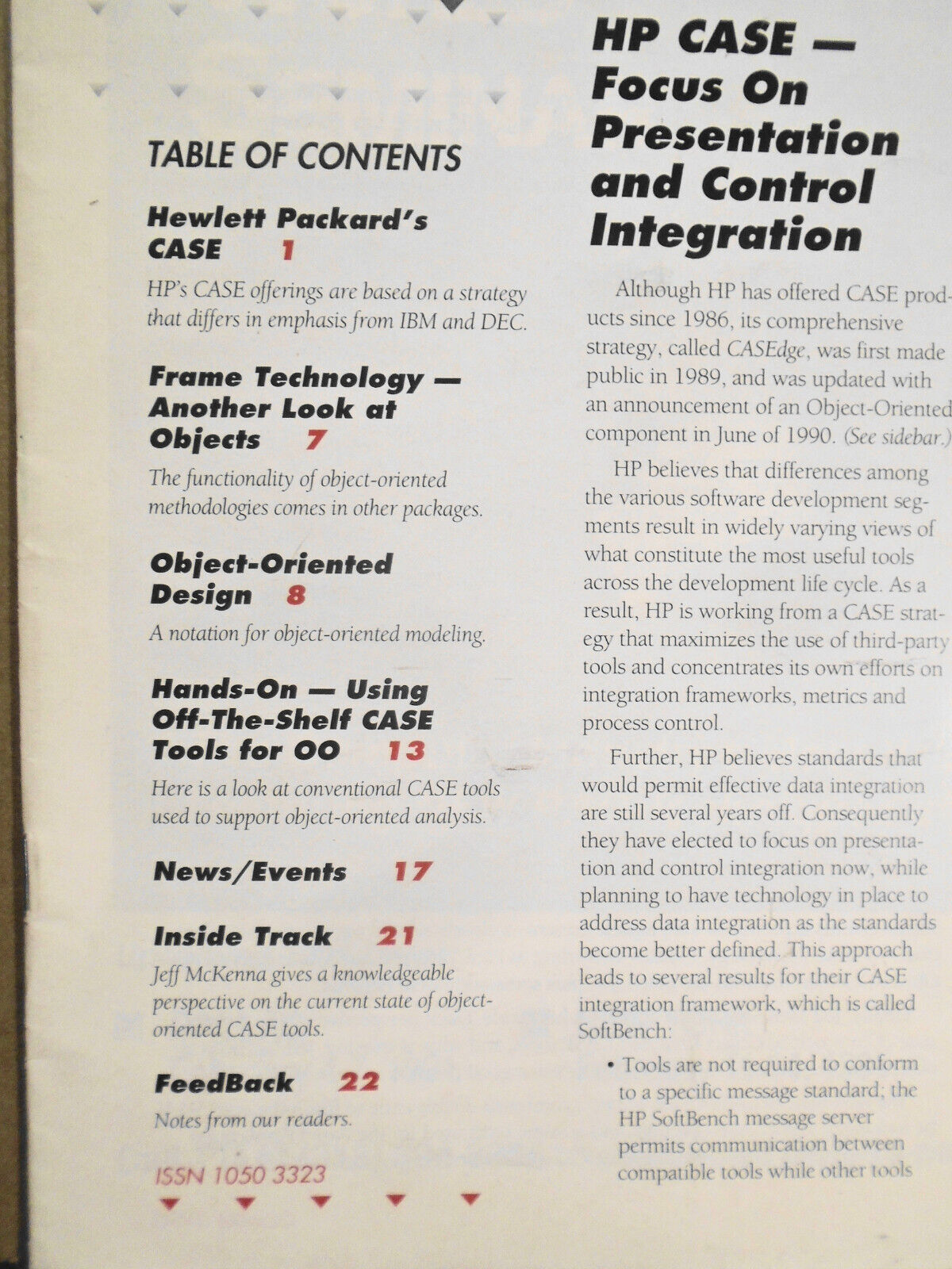 CASE User, October 1990 - Newsletter for Software Practitioners