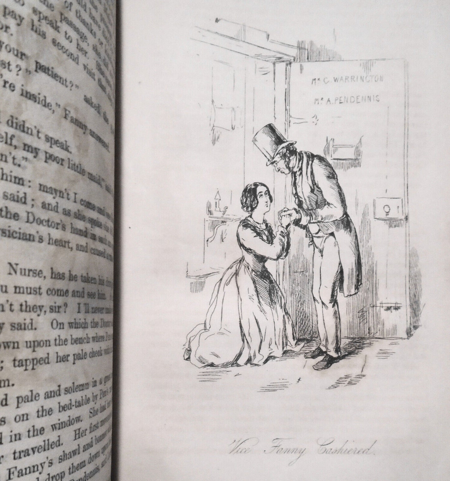 William Makepeace Thackeray. History of Pendennis. 1st Edition 1849/50 - 2 Vol.