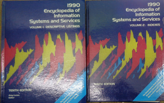 Encyclopedia of Information Systems and Services - 2 Vol Set. Gale Research 1990
