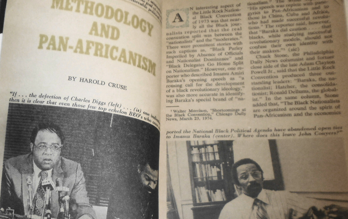 Black World magazine, January 1975. Muhammad Ali.
