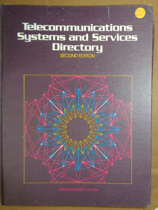 Telecommunications systems and services directory. 1985 Hardcover. Gale Research