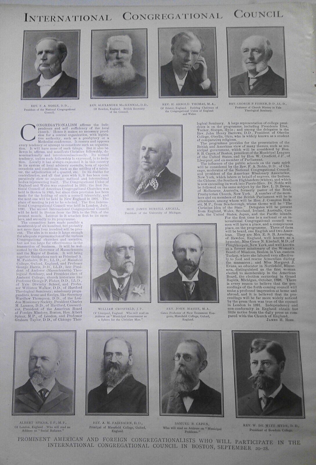 Harper's Weekly September 9, 1899. Booker T Washington on Africa; Dewey Arch etc