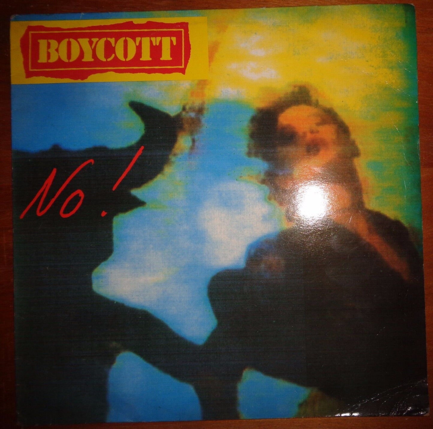 Boycott - No! -- Vinyl LP, Album - Amulet ‎– WISH 26 - 1988 Near Mint