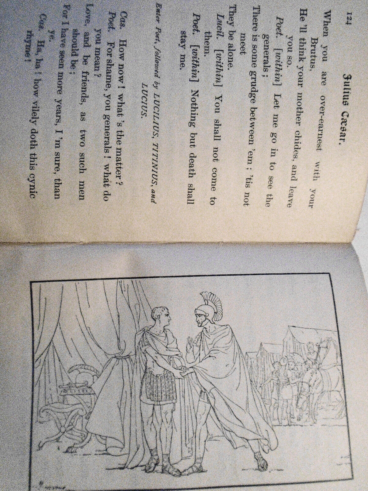 Julius Caesar by William Shakespeare. 1893 Ariel edition, Putnam's