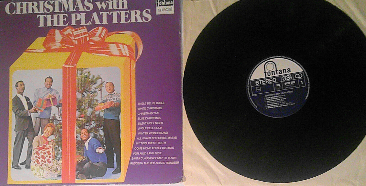 Johnny Mathis, The Platters, & Kathleen Battle - 3 Christmas vinyl LP records