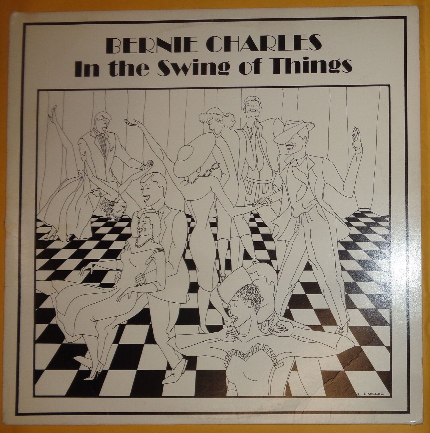 Bernie Charles - In the swing of things - vinyl LP - 1986 - Jazz violin