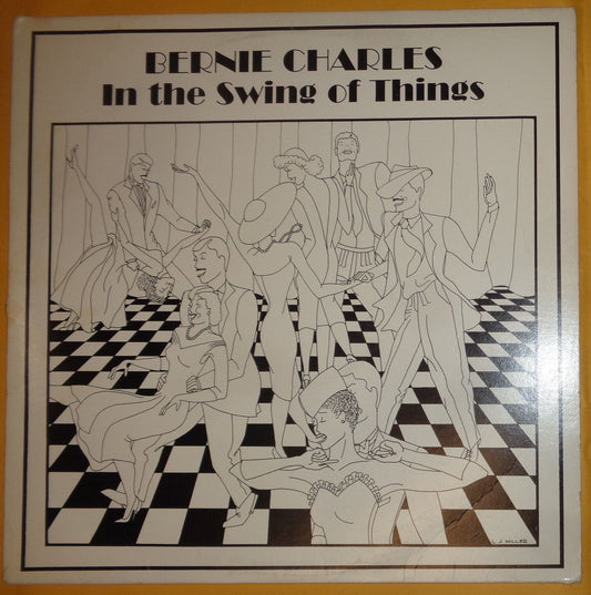 Bernie Charles - In the swing of things - vinyl LP - 1986 - Jazz violin