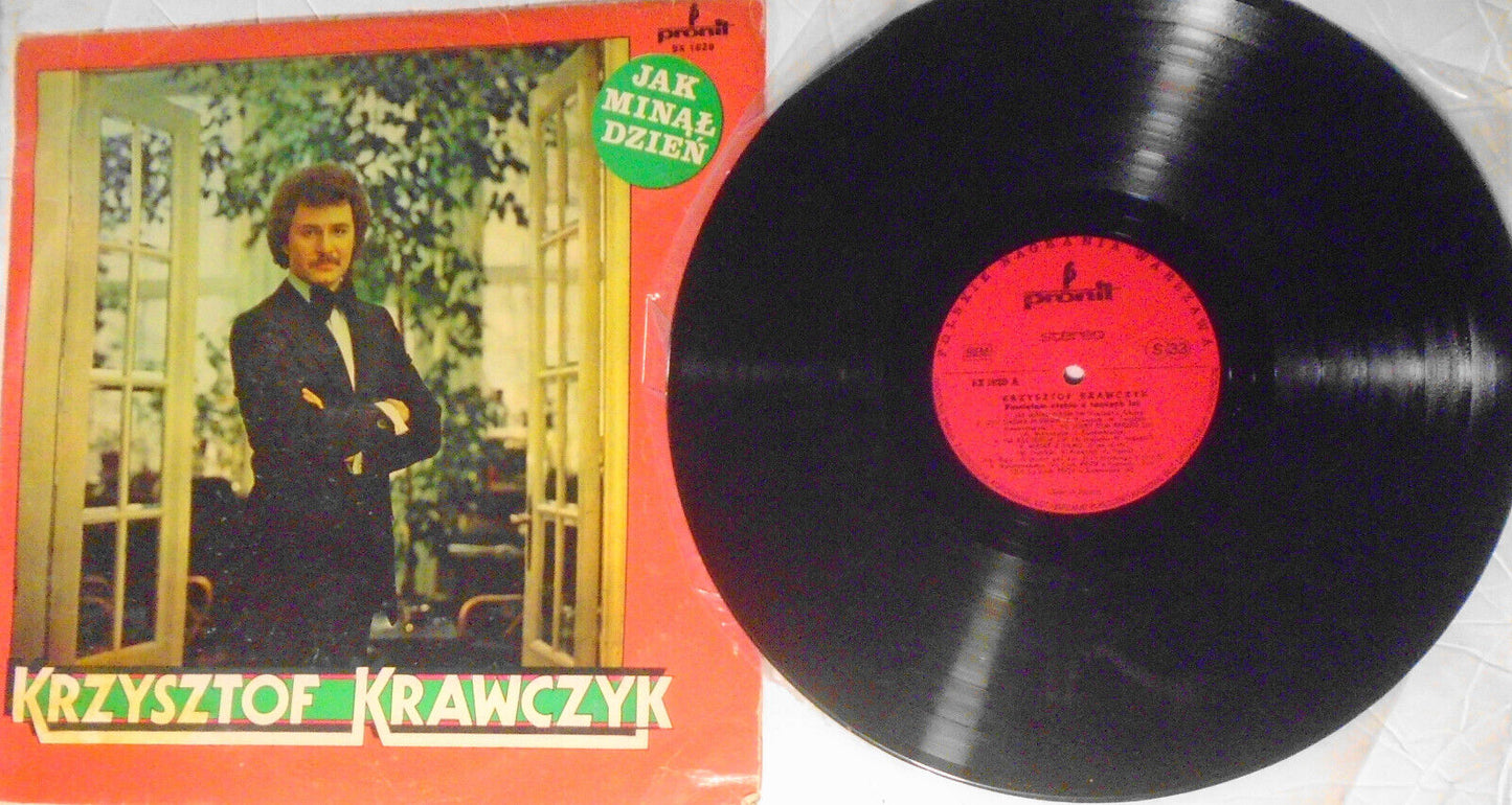 3 Polish vinyl LPs - Jacek Lech, Krzysztof Krawczyk, Music from Poland 1956-1961