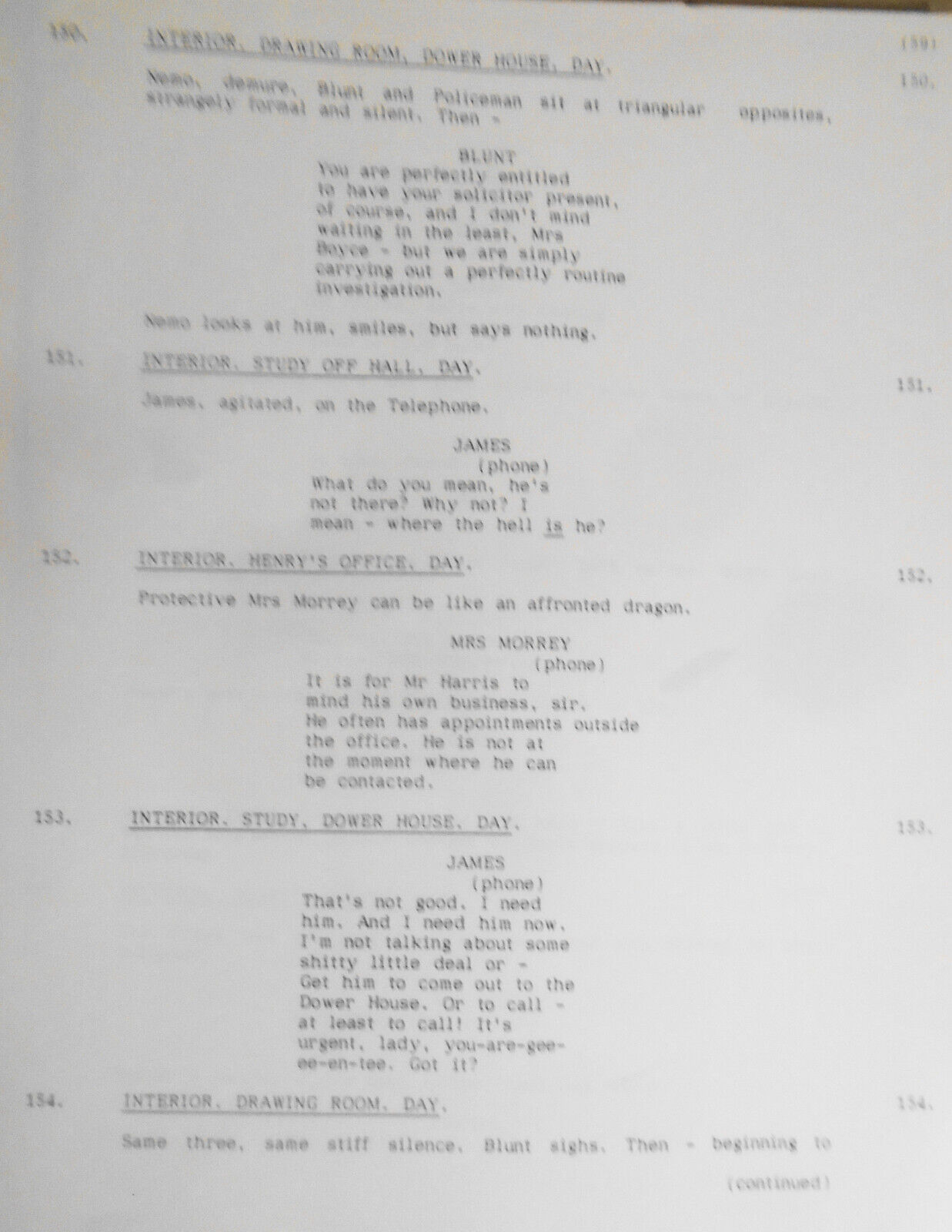 Dennis Potter : Midnight Movie - Original Screenplay - unpublished script