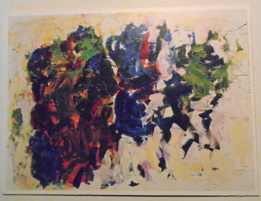 Joan Mitchell - Opening Reception Invitation Card - Gagosian Beverly Hills 2010