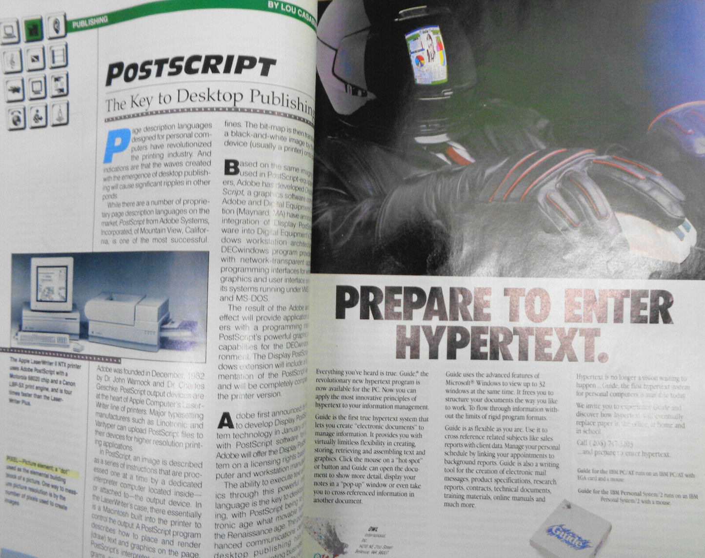 HyperMedia Magazine, Premiere Issue, Summer 1988 - Guide To Interactive Media Pr