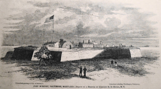 Fort McHenry Baltimore Maryland 1861