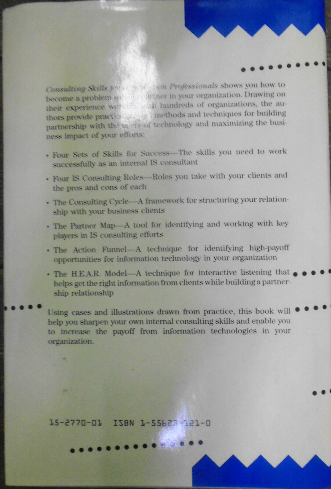 Consulting Skills for Information Professionals, by Arnoudse. Hardcover. 1989