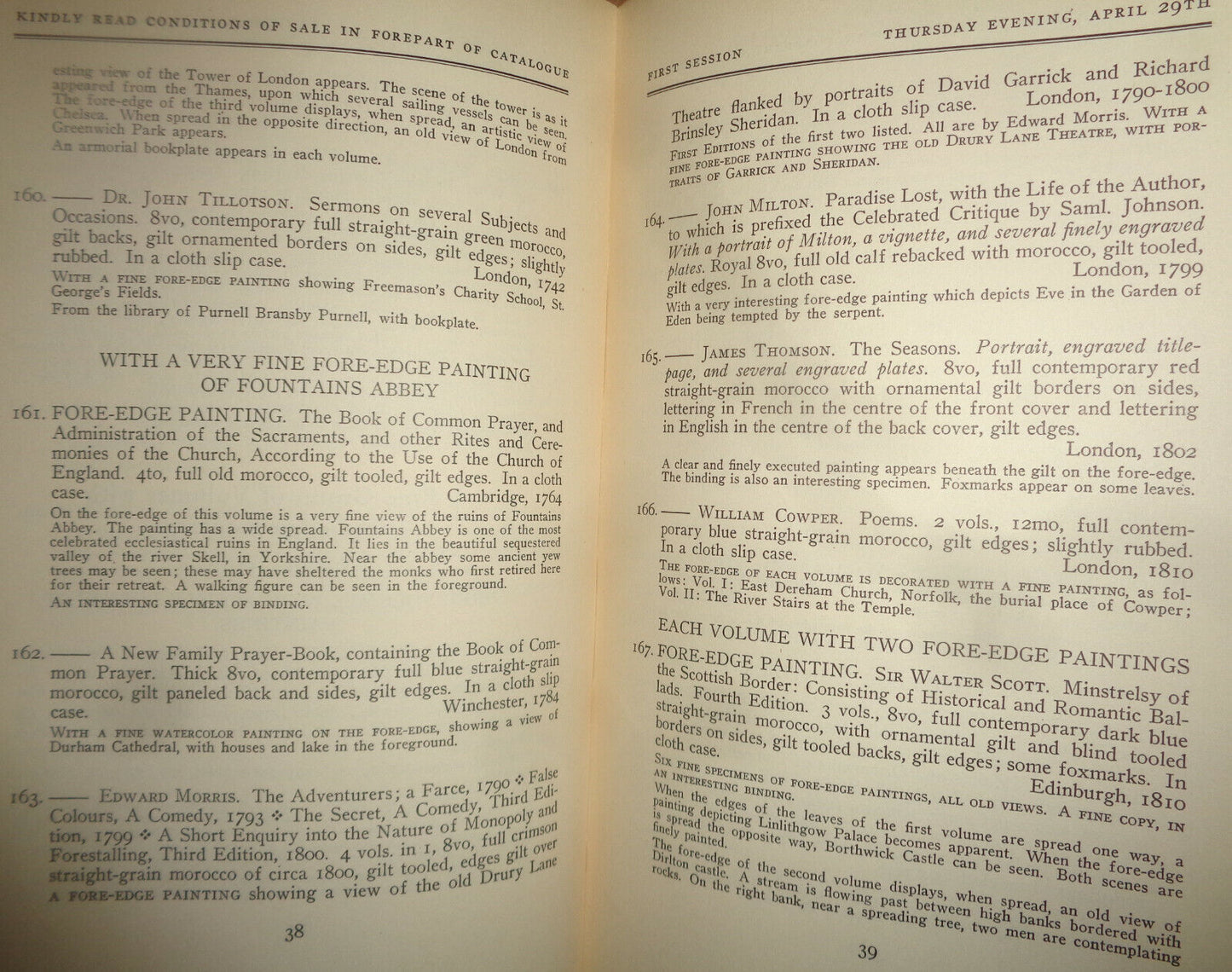 Library of the late Joseph J McCann -American Art Assoc Anderson Galleries 1937