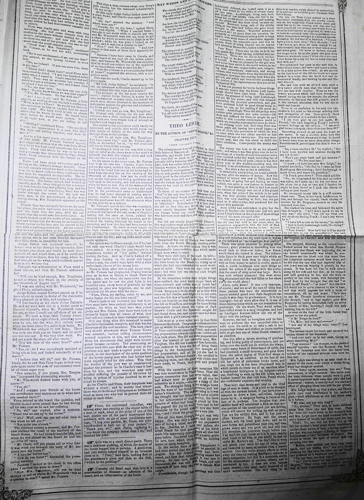 Saturday Evening Post, June 10, 1865 - General Lee in London, etc