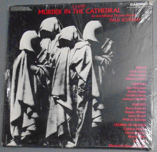 T.S. Eliot: Murder in the Cathedral - Double LP Box set - SEALED Caedmon TRS 330