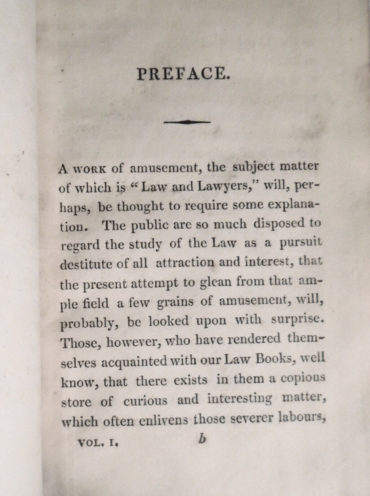 [Law] 1825 Westminster Hall or professional relics & anecdotes of the bar; 3 vol