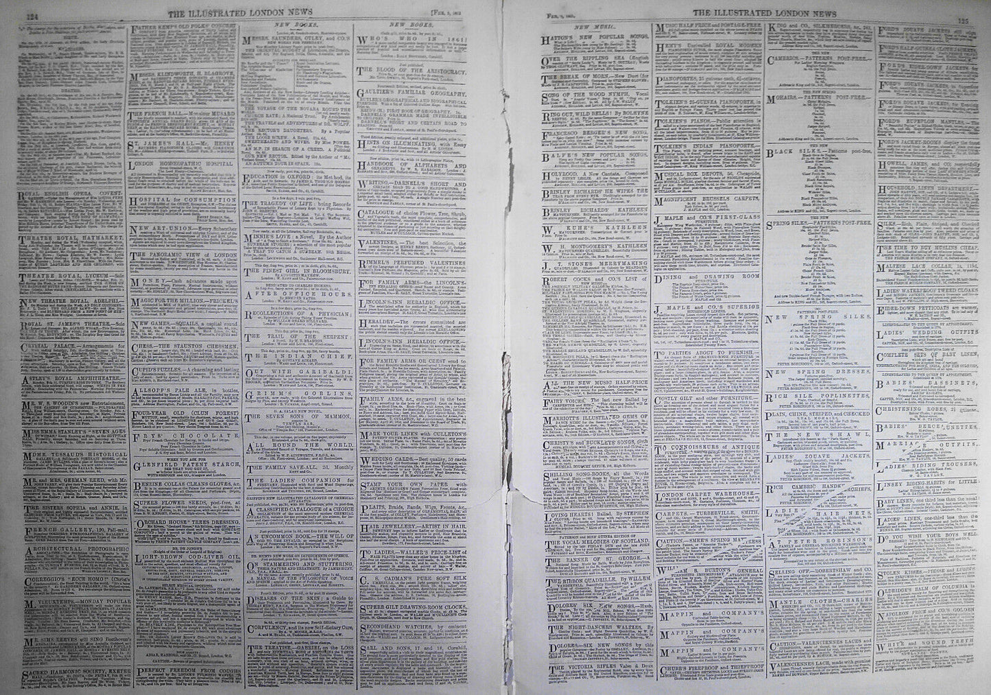 Illustrated London News, February 9, 1861 - Opening of Parliament; Coventry woes