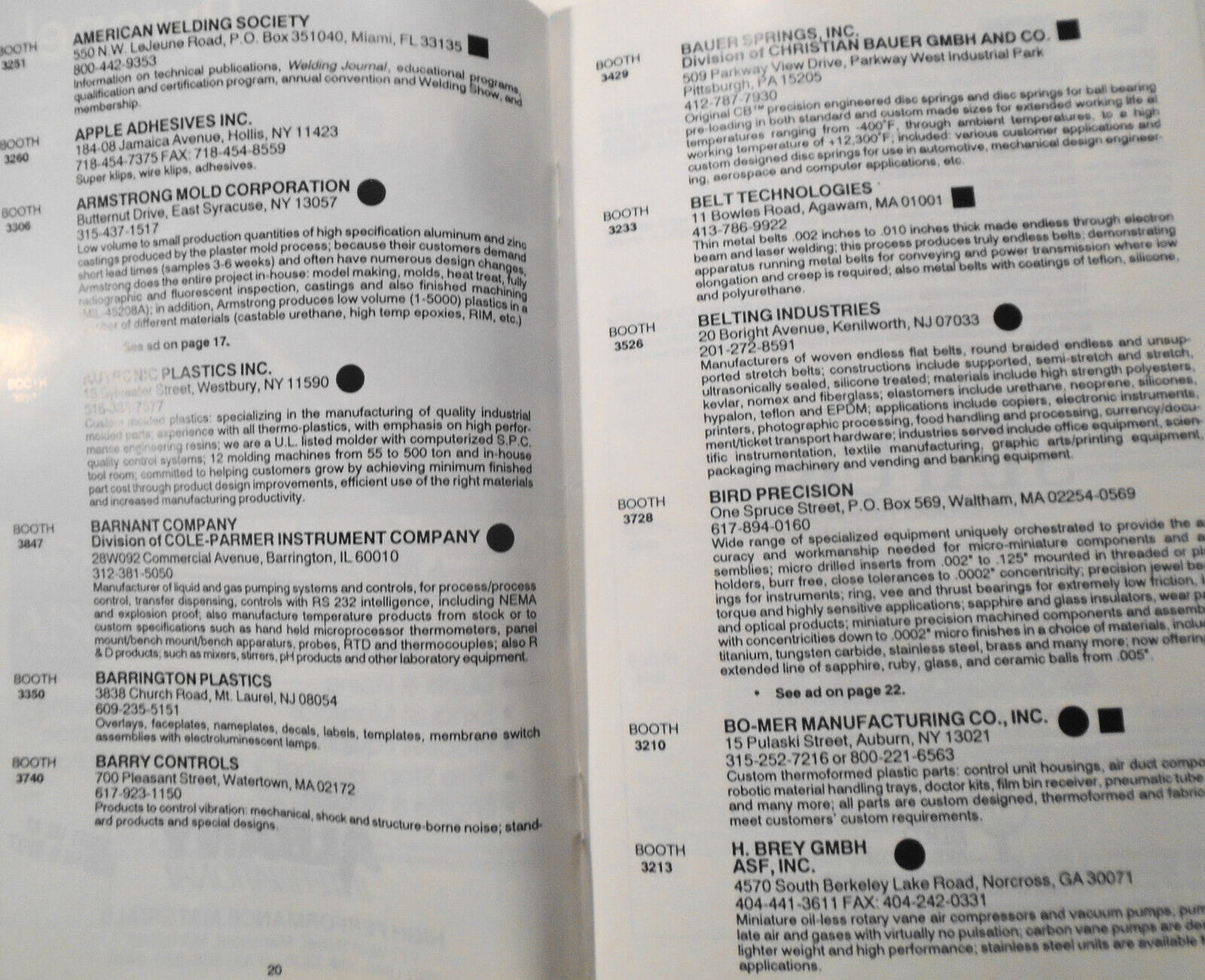 1989 Design Engineering Show & Conference Official Directory & Buyers' Guide. NY