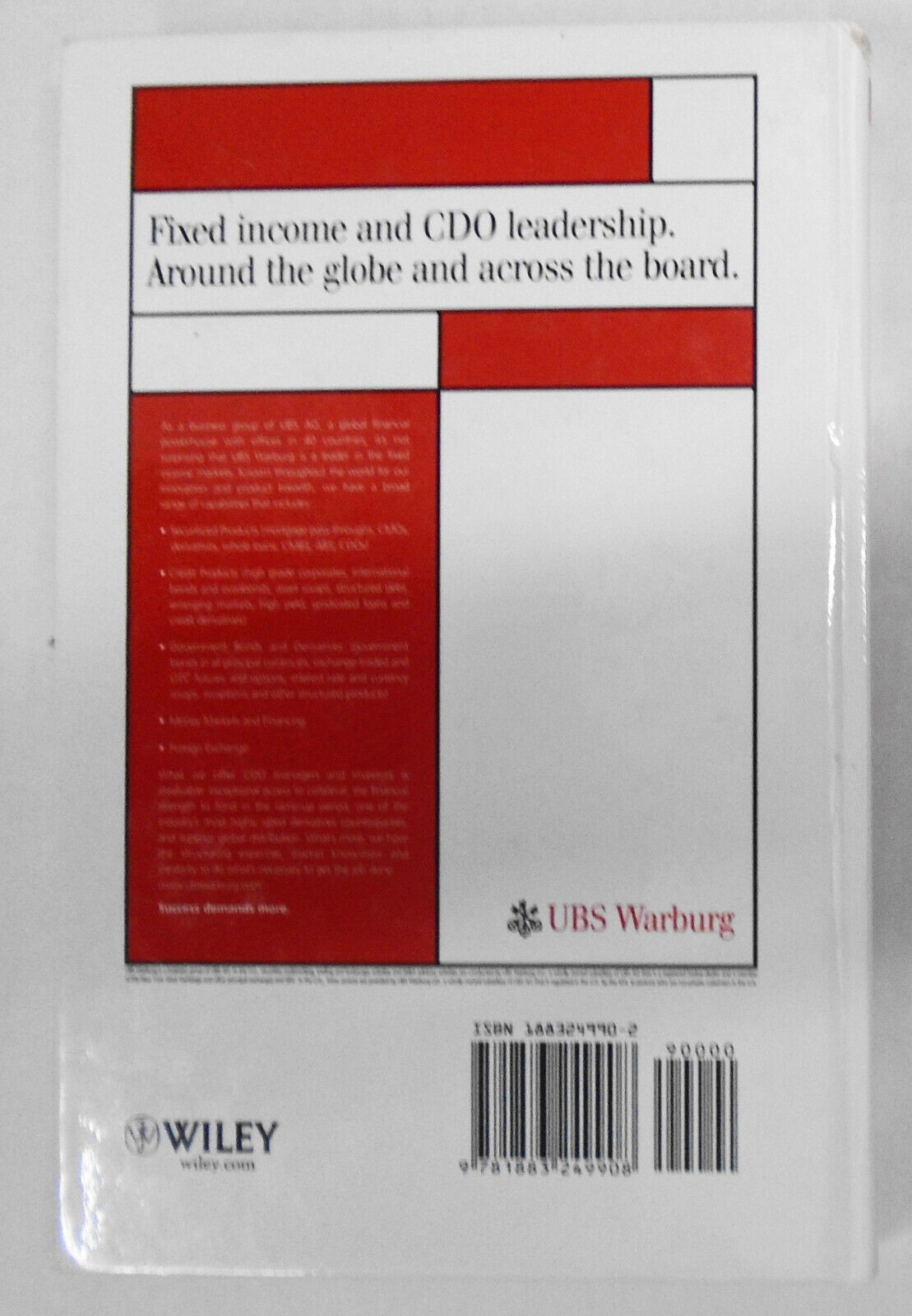 Investing in Collateralized Debt Obligations, by Frank J Fabozzi; Laurie Goodman