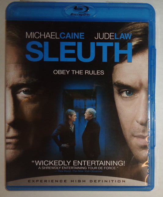 Sleuth (Blu-ray Disc, 2008) - Like New