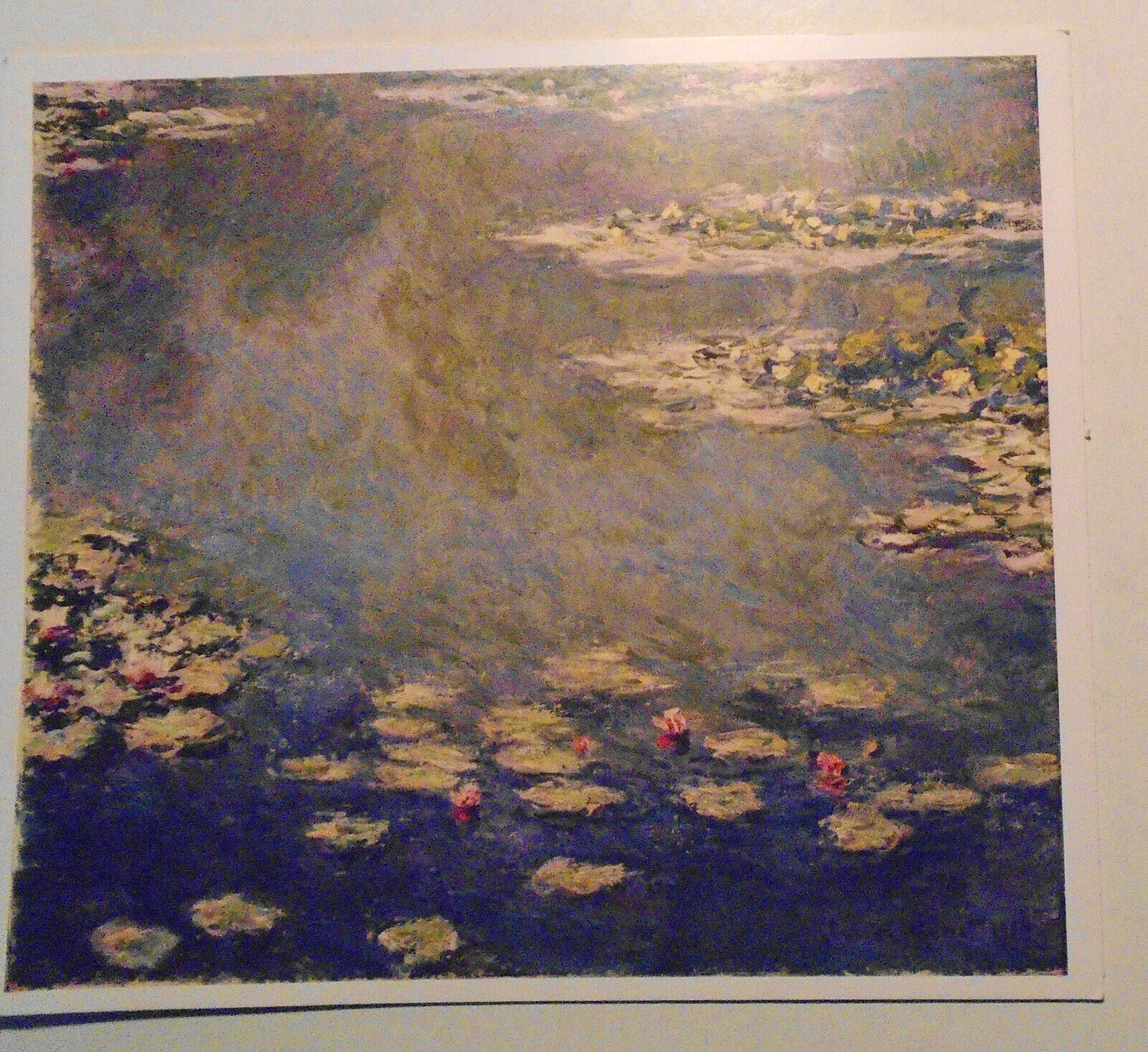 Claude Monet, Late Work - Exhibition Card - 2010 Gagosian Gallery, New York City