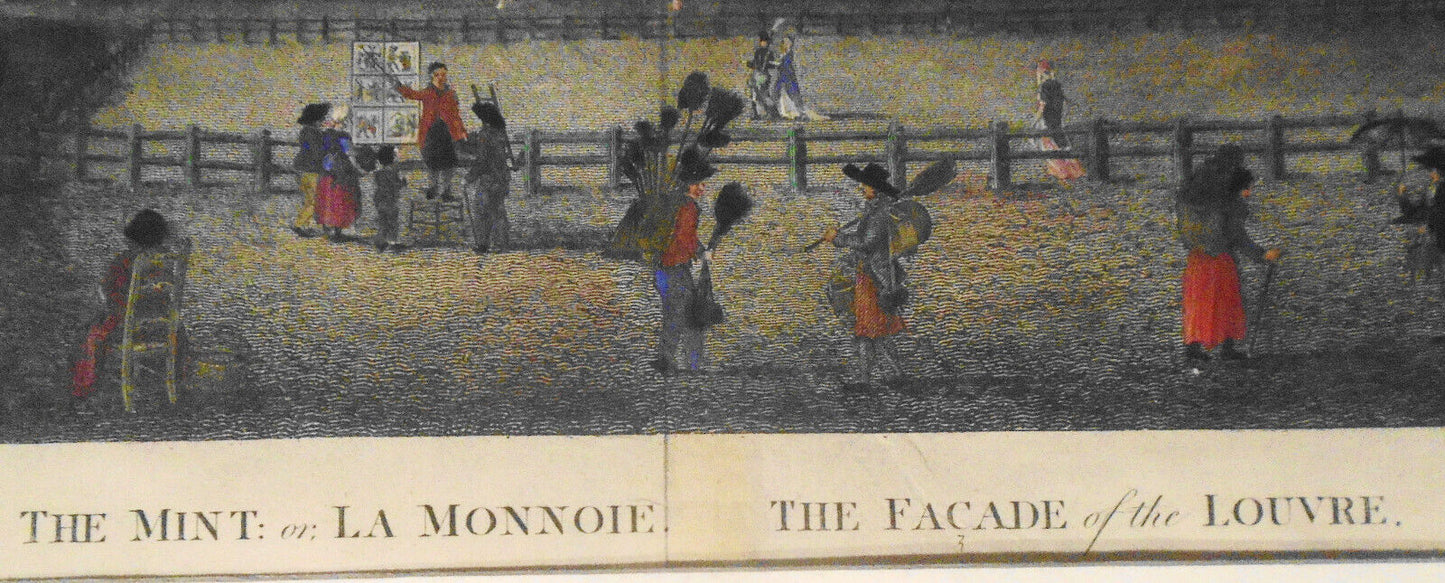 The Mint: or; La Monnoie. The Facade of the Louvre, by Richard Phillips. [1803]