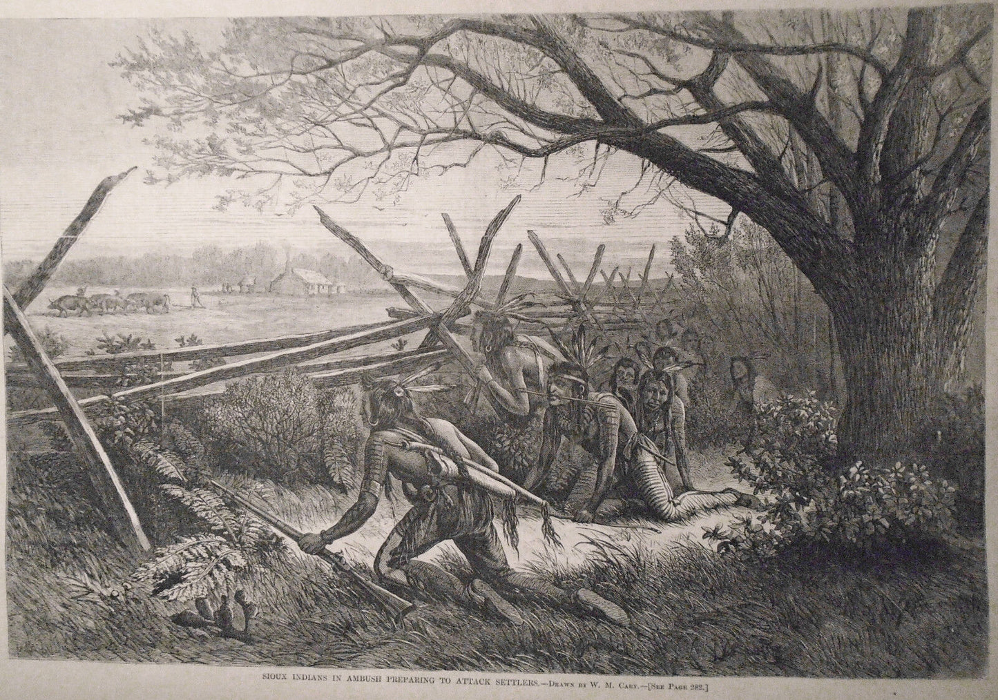 Harper's Weekly May 2, 1868  Sioux Ambush; Erie Railroad Disaster, Japanese Revo