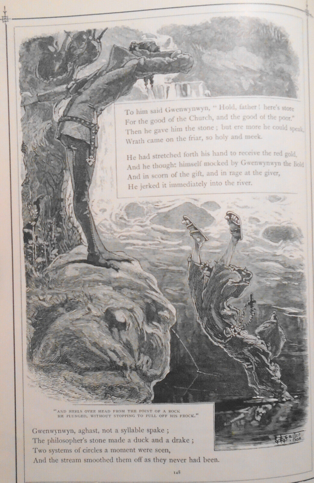 Illustrated British Ballads, by George Barnett Smith. 1882. Volumes II