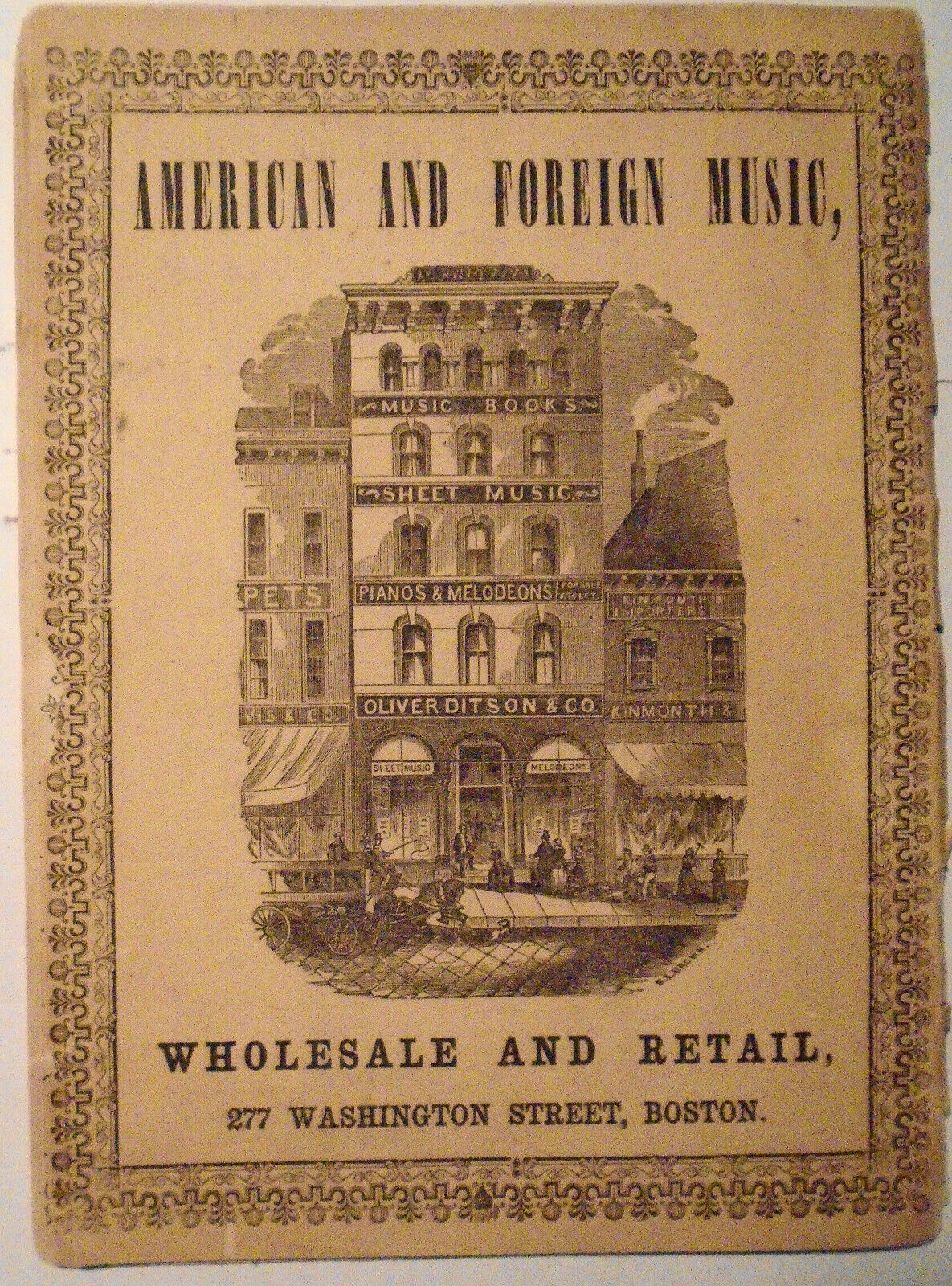 Meyerbeer's opera Les Huguenots 1860. Italian text, English translation, music.