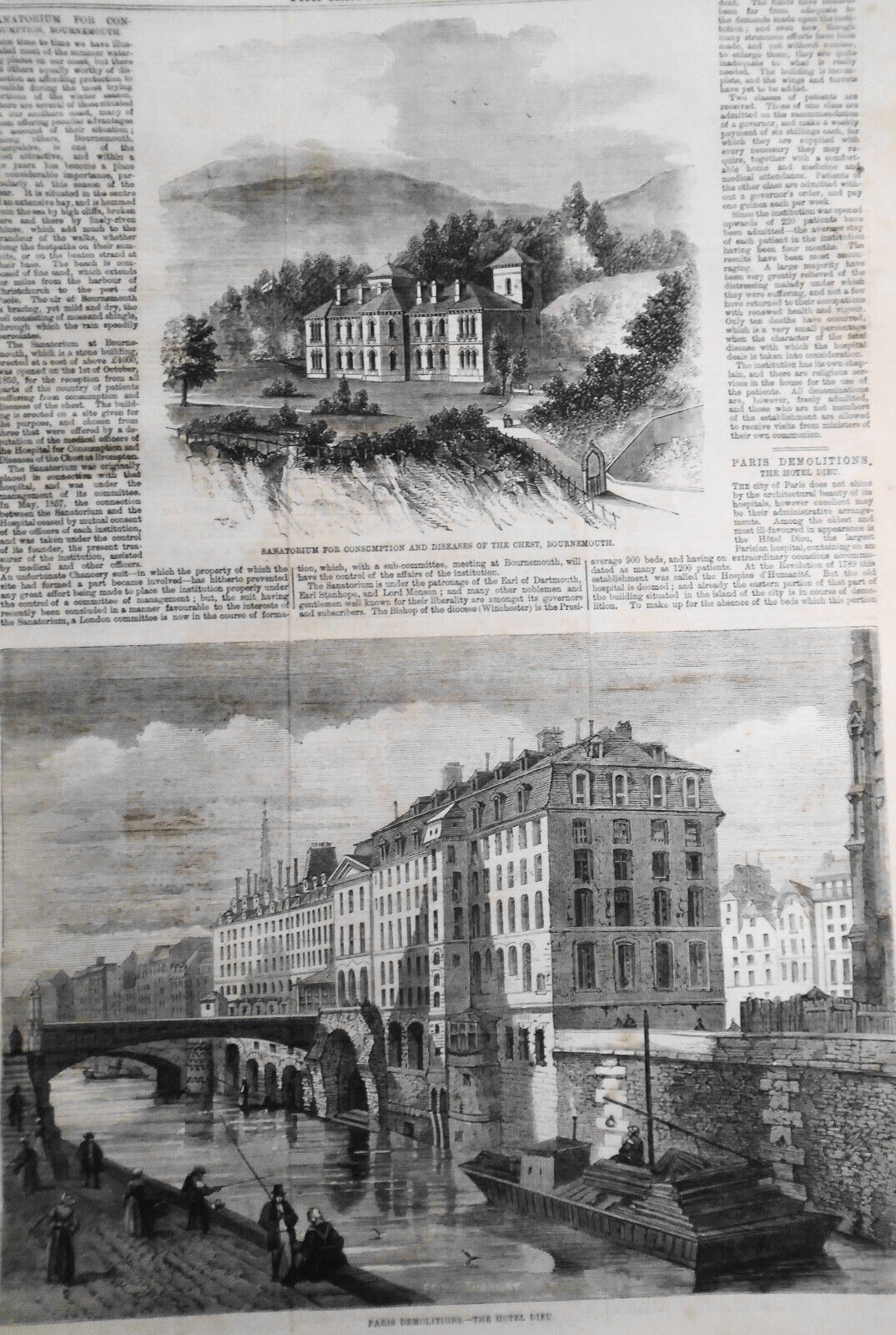 The Illustrated London News, December 10, 1859 - Paris Demolitions; Morocco war