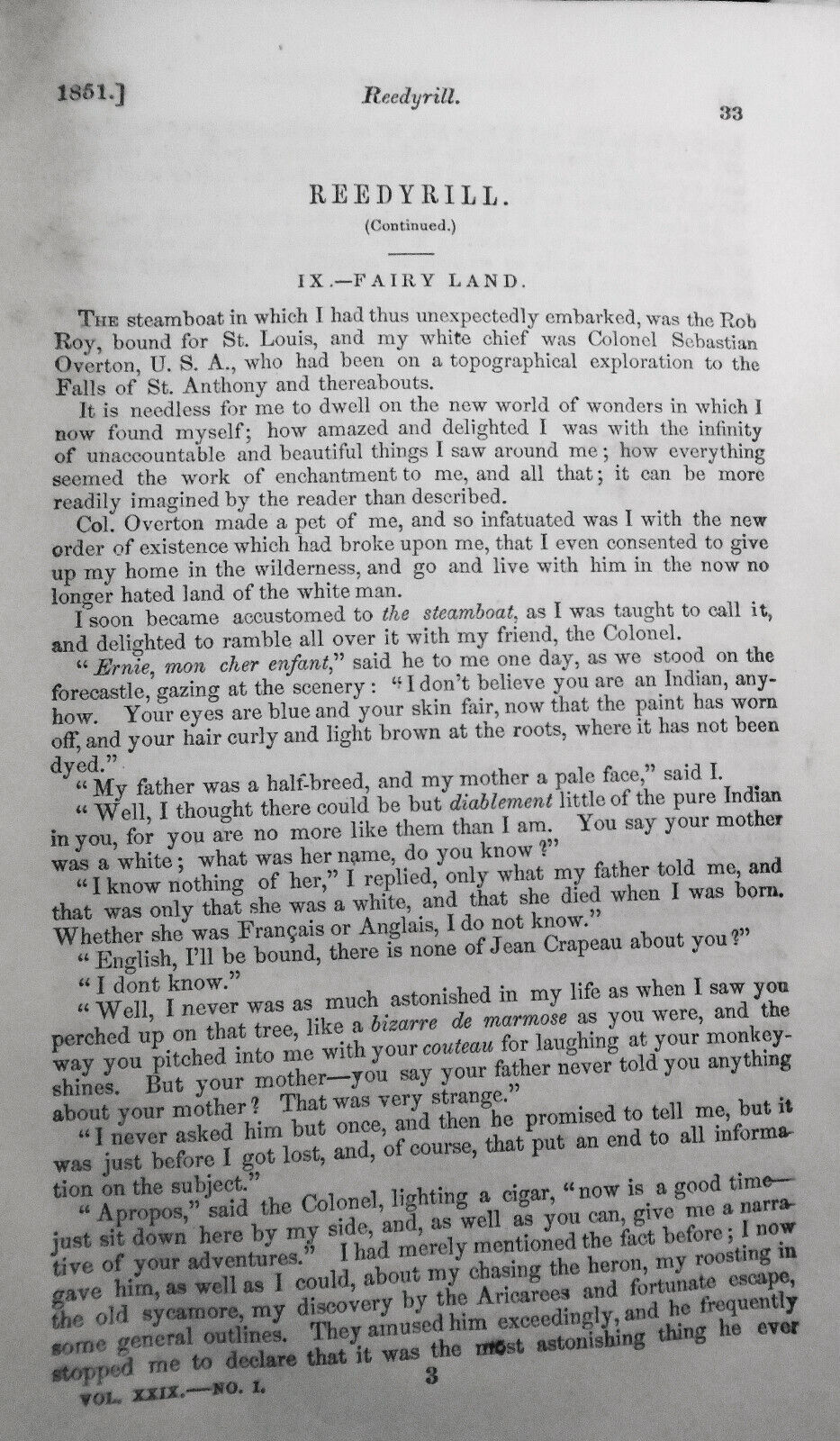 The United States Magazine and Democratic Review, July 1851