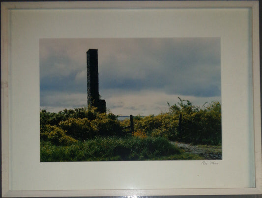 Bo Kass : Landscape with tower - SIGNED original C-Print. Ltd edition 1/25