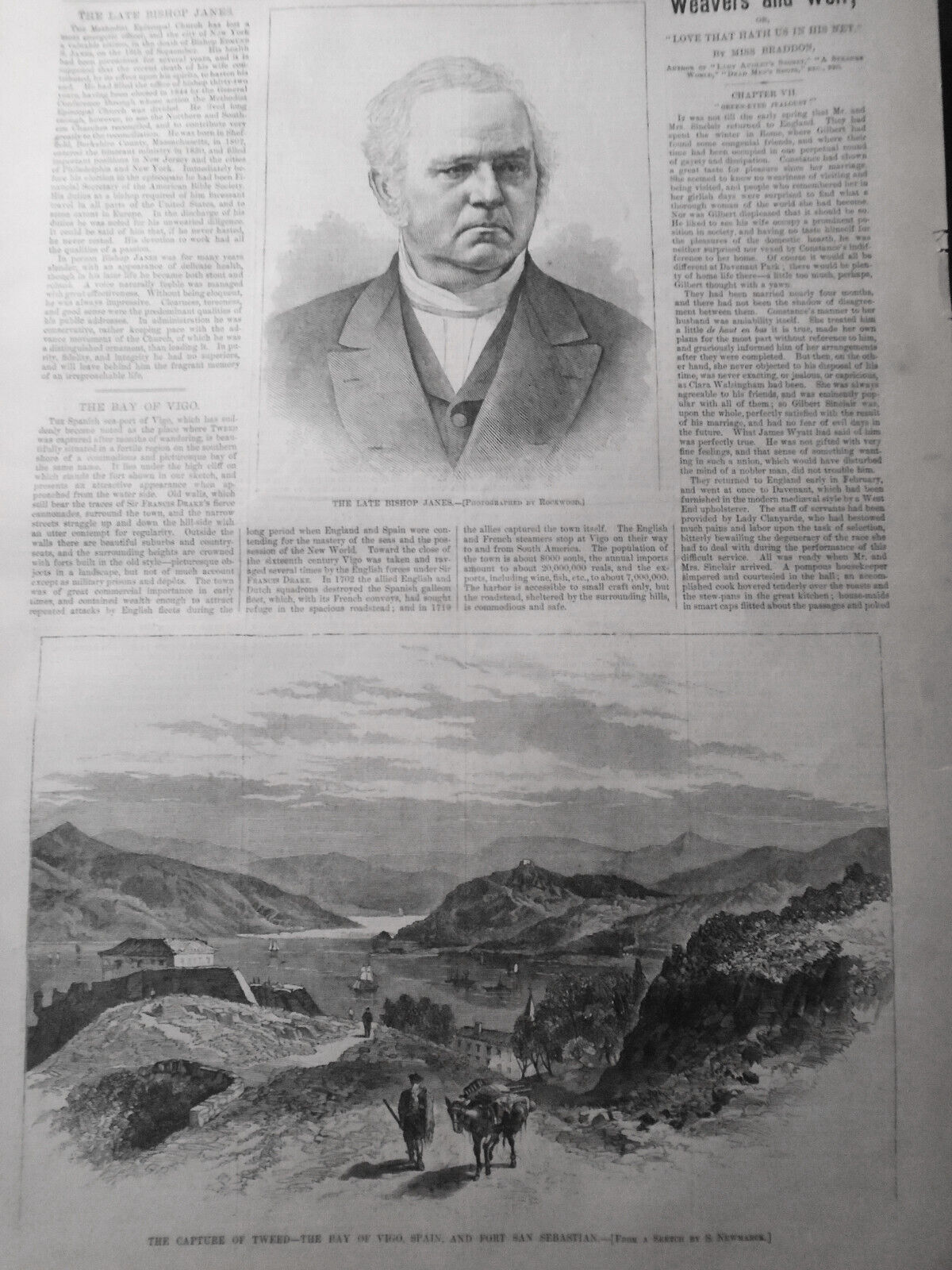 Harper's Weekly October 7, 1876 - Original complete - Hold the Fort, by Nast etc