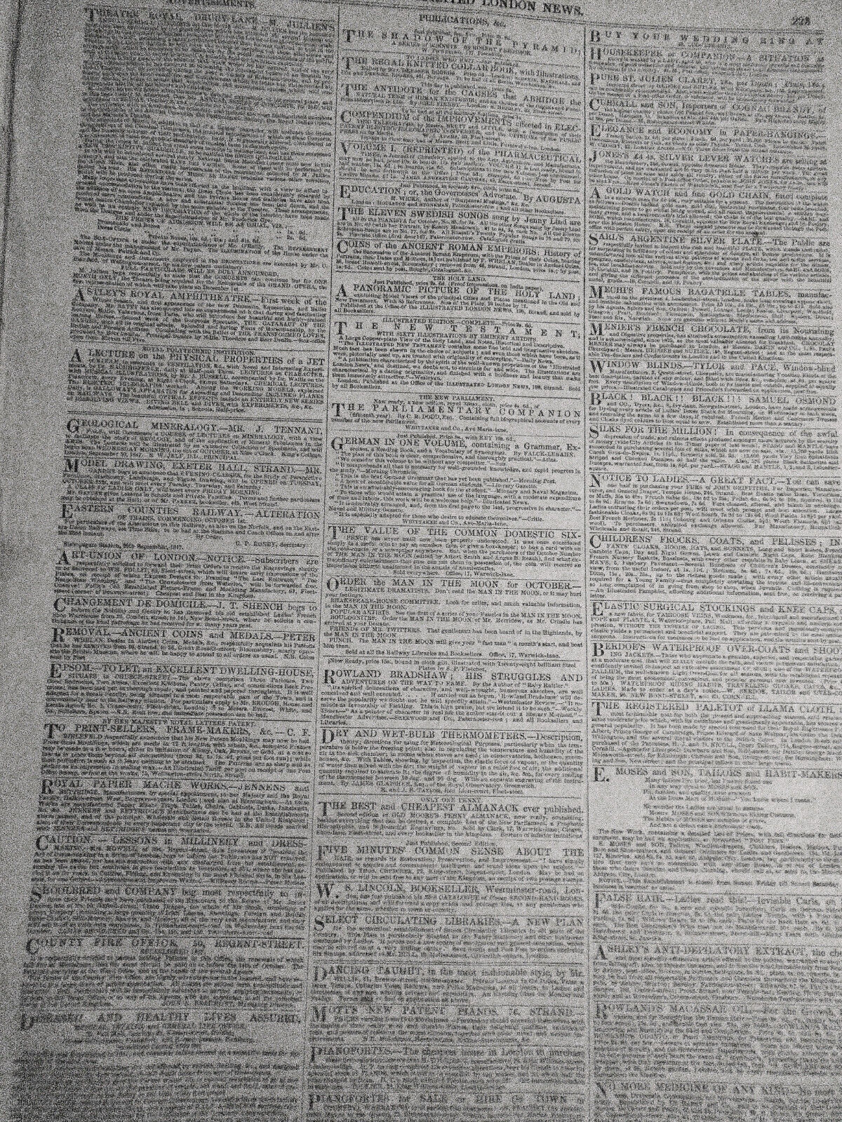 Illustrated London News, October 2, 1847 - Original complete issue