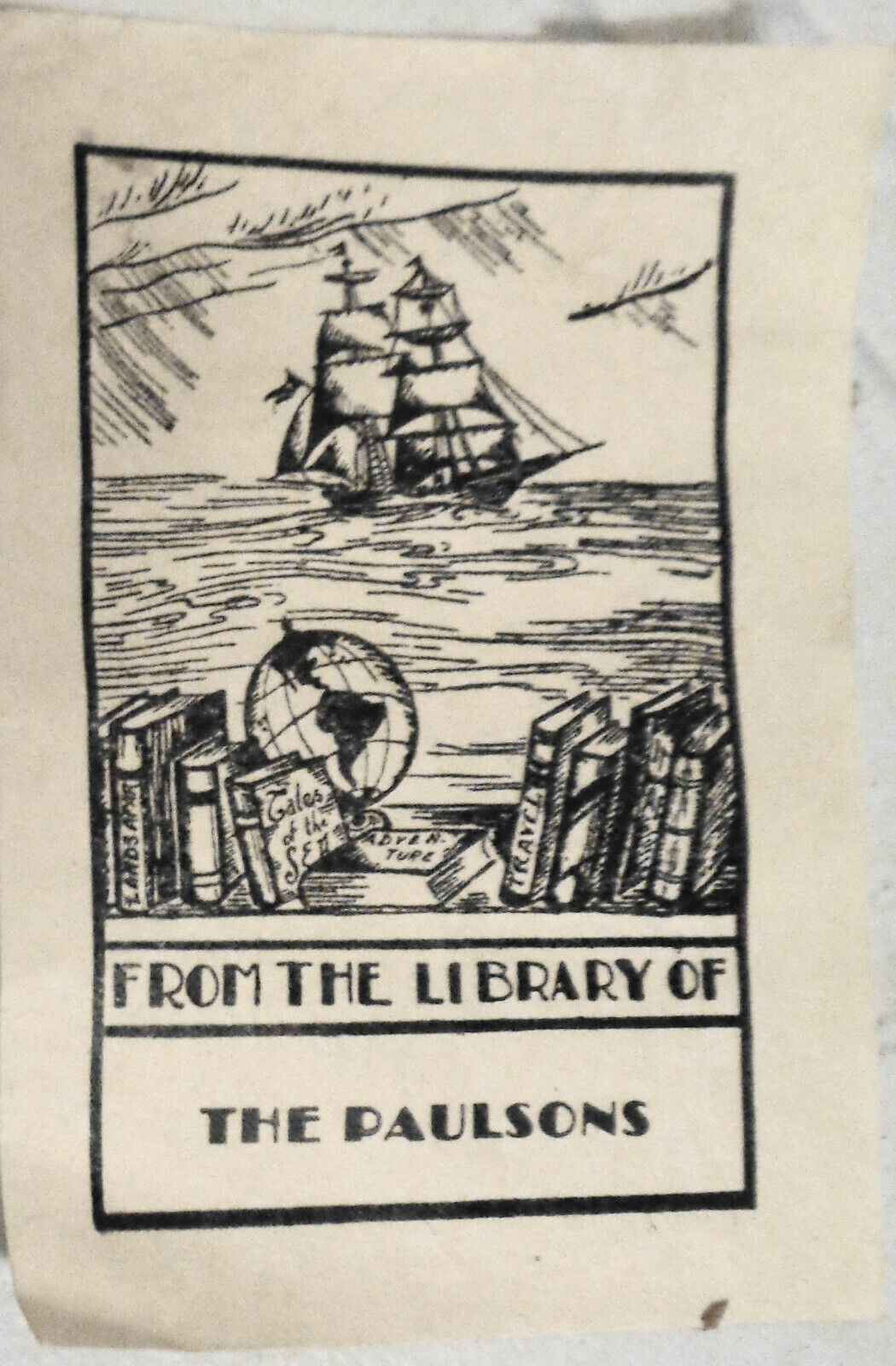 The Paulsons - Ex Libris Bookplate