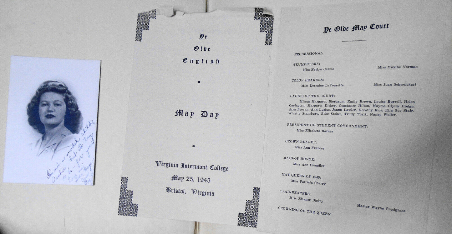 1945 Virginia Intermont College Yearbook
