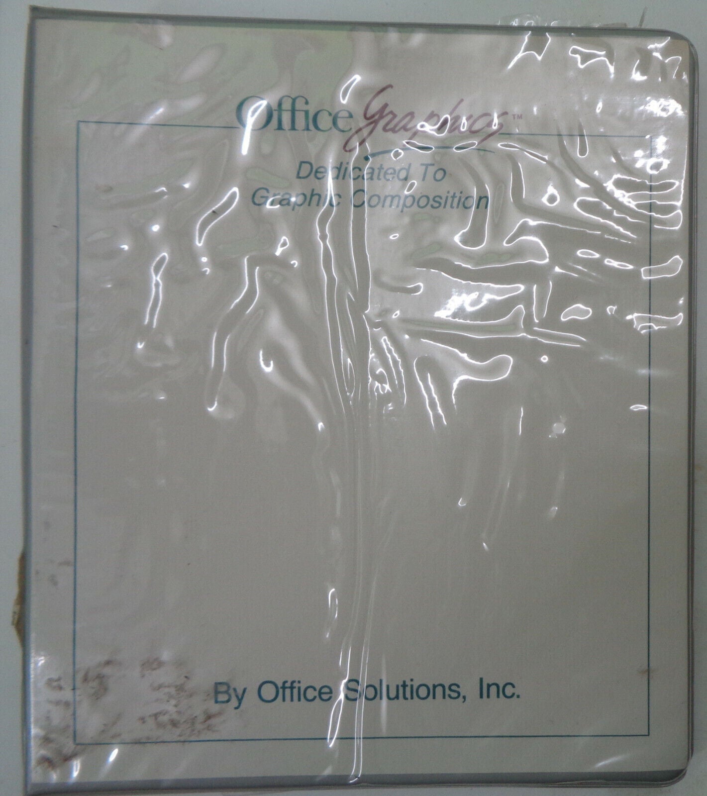 OfficeGraphics by Office Solutions 1985 Release 1.0 for IBM - Unused