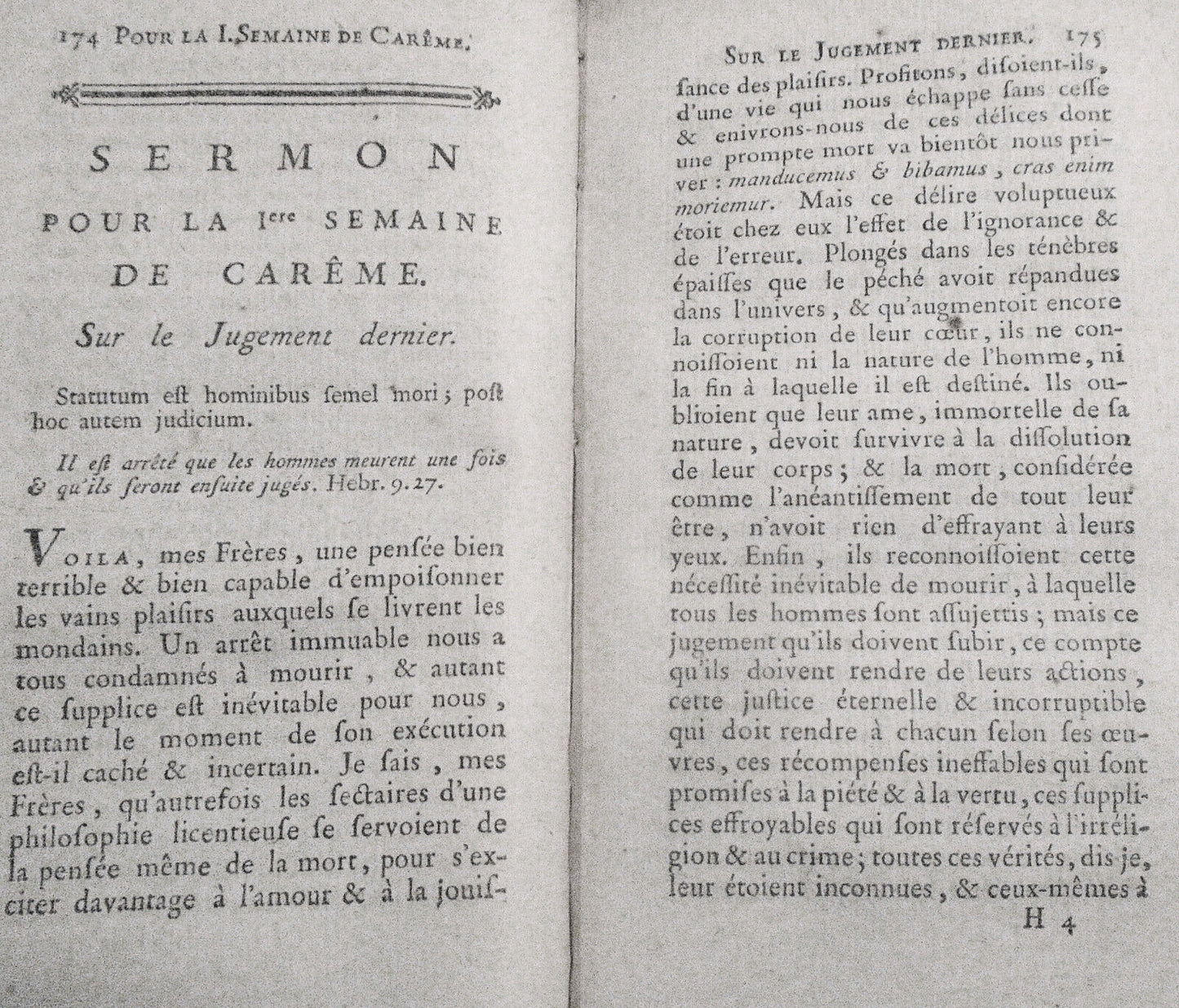 1788 Sermons pour l'Avent, le Carême, l'octave du St. Sacrement.. par M de Gery