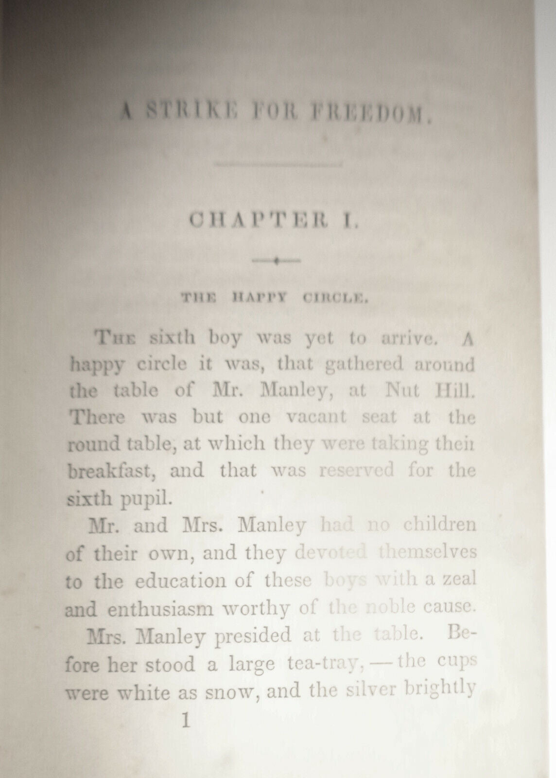 1857 A Strike For Freedom Or Law And Order: A Book For Boys, by Mrs L C Tuthill