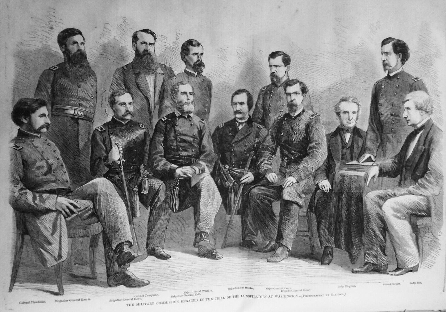 Original Harper's Weekly July 1, 1865 Complete issue - Trial of Conspirators etc