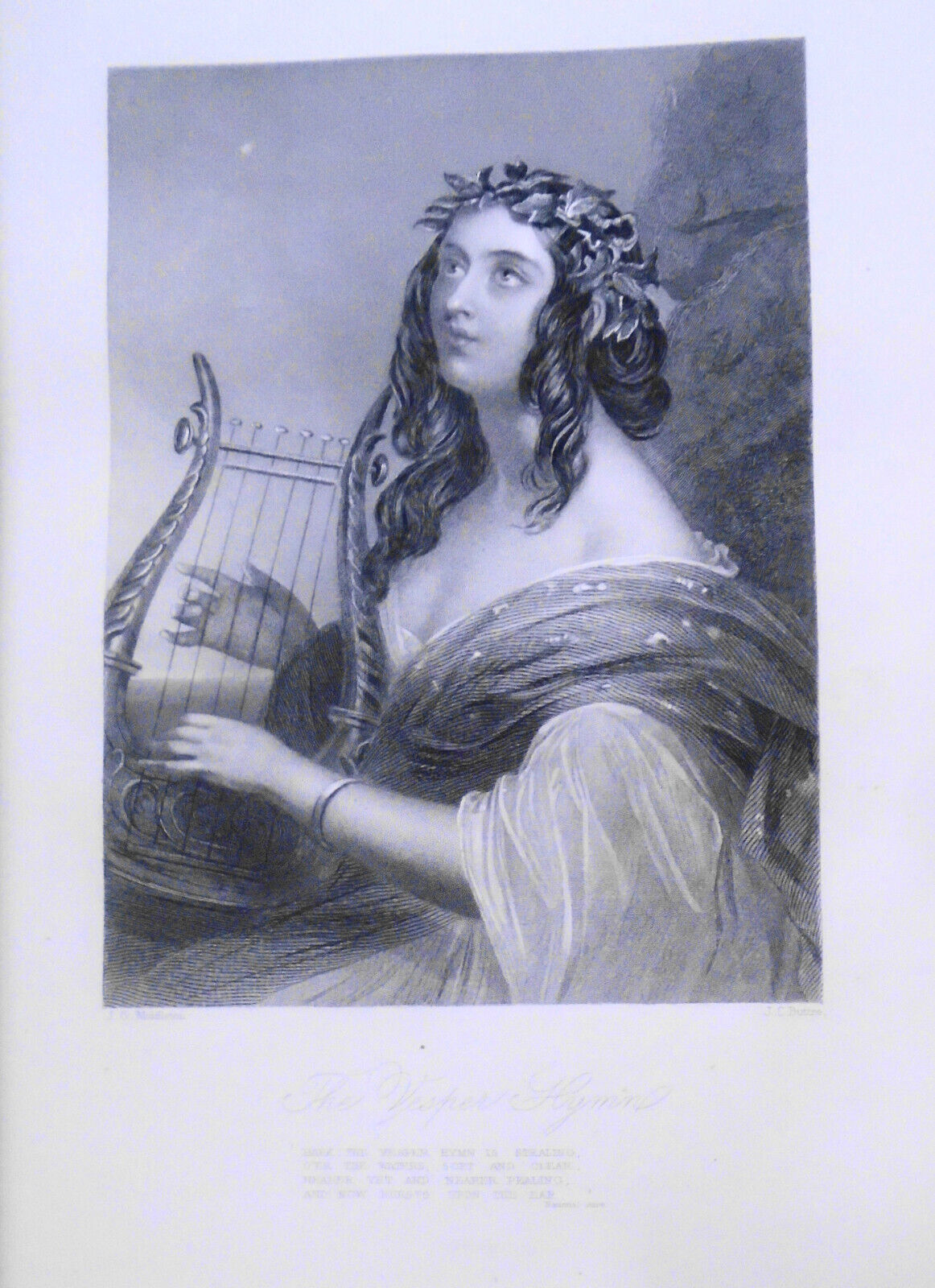 The poetical works of Thomas Moore. A new collated edition [185-?]. Illustrated