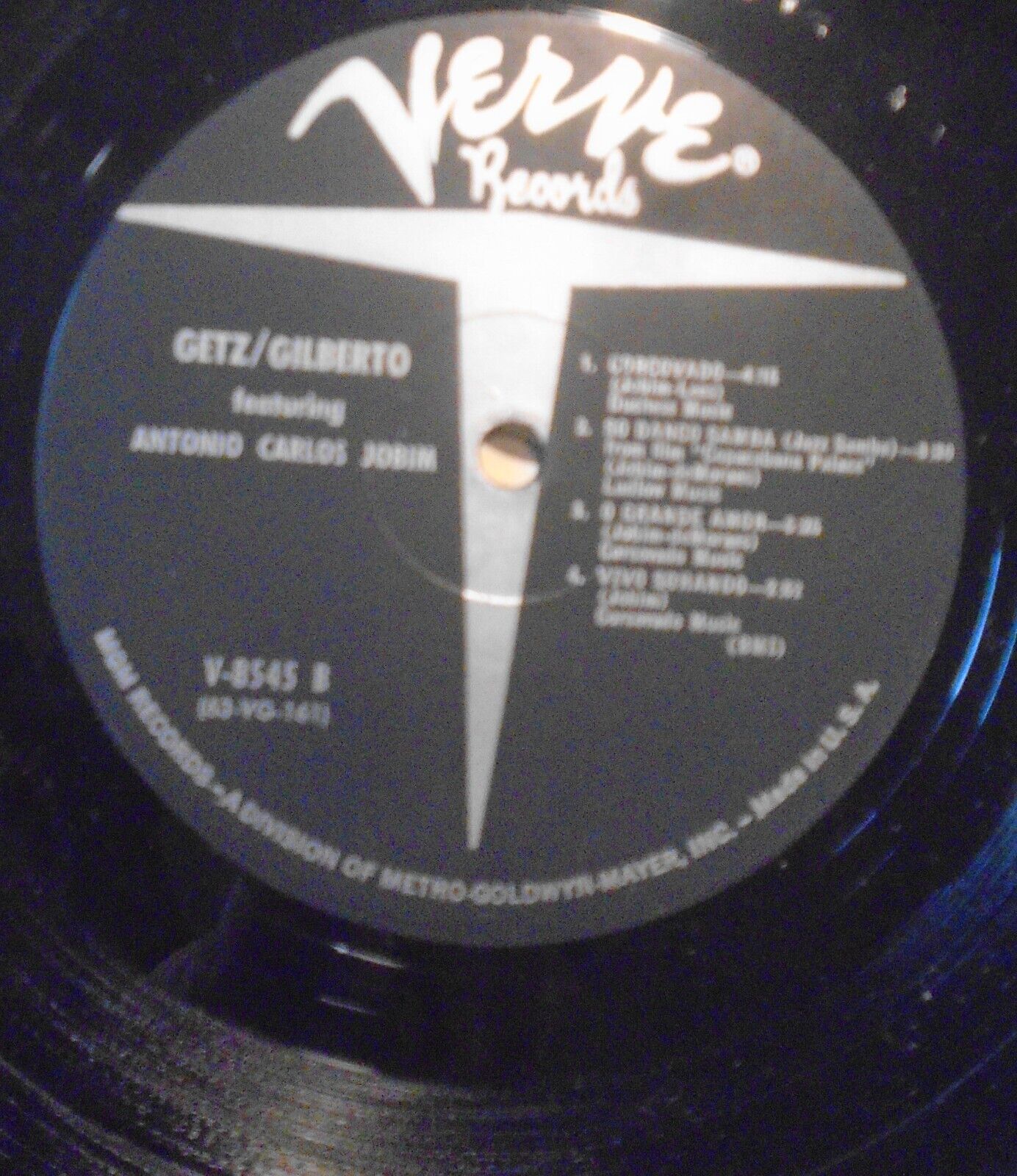 Getz / Gilberto 2 LP lot - Verve Gatefolds - V-8545 Mono; V6-8623 Stereo VG+, NM