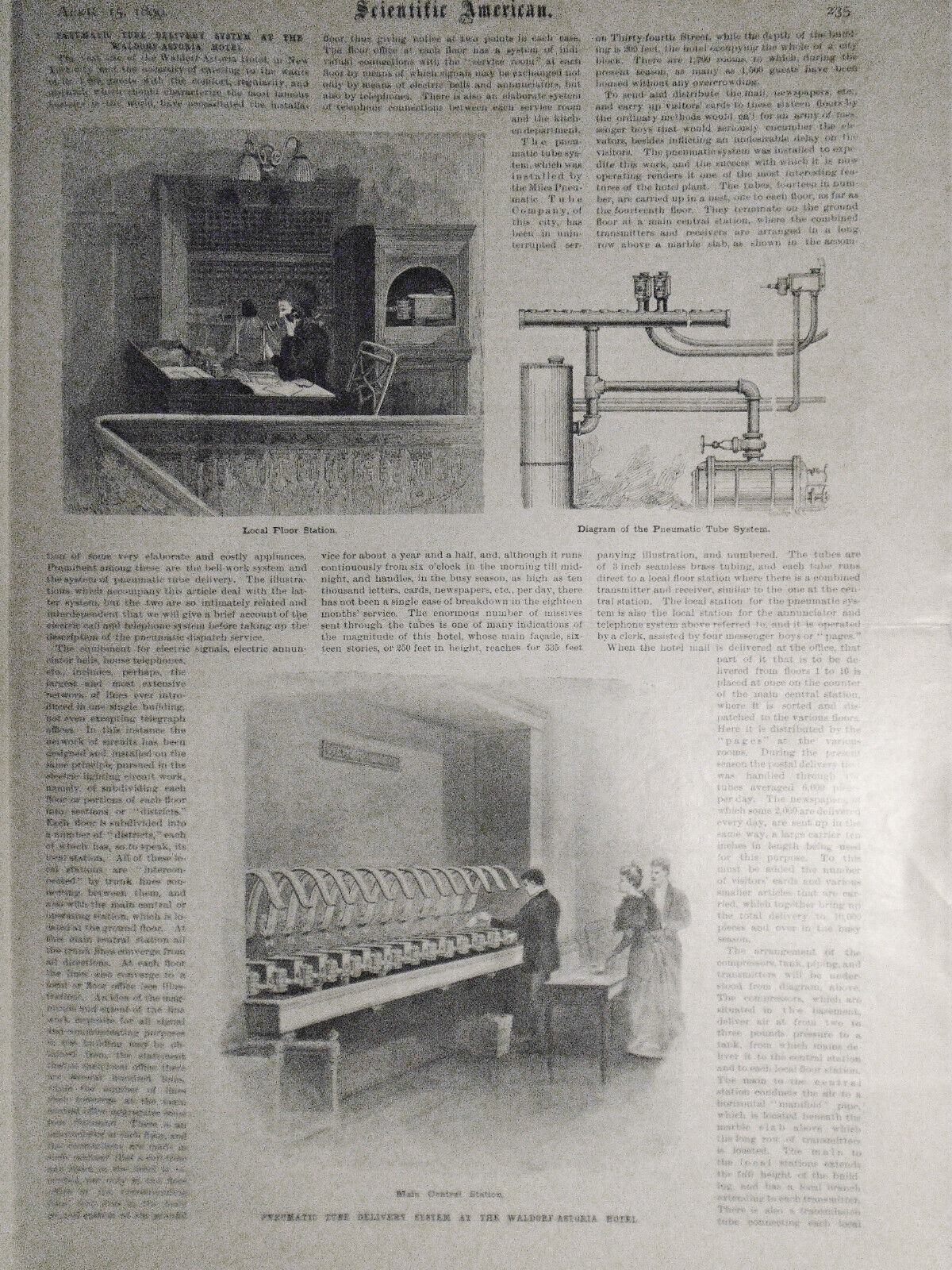 Scientific American - April 15, 1899. First Railway To The Klondike, etc