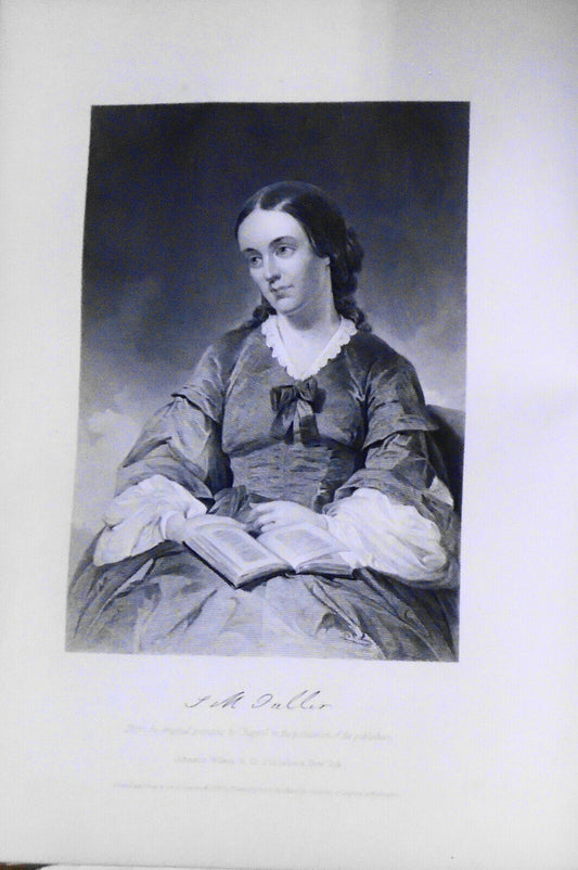 Margaret Fuller -- 1873 engraving  - Duyckinck Portrait Gallery