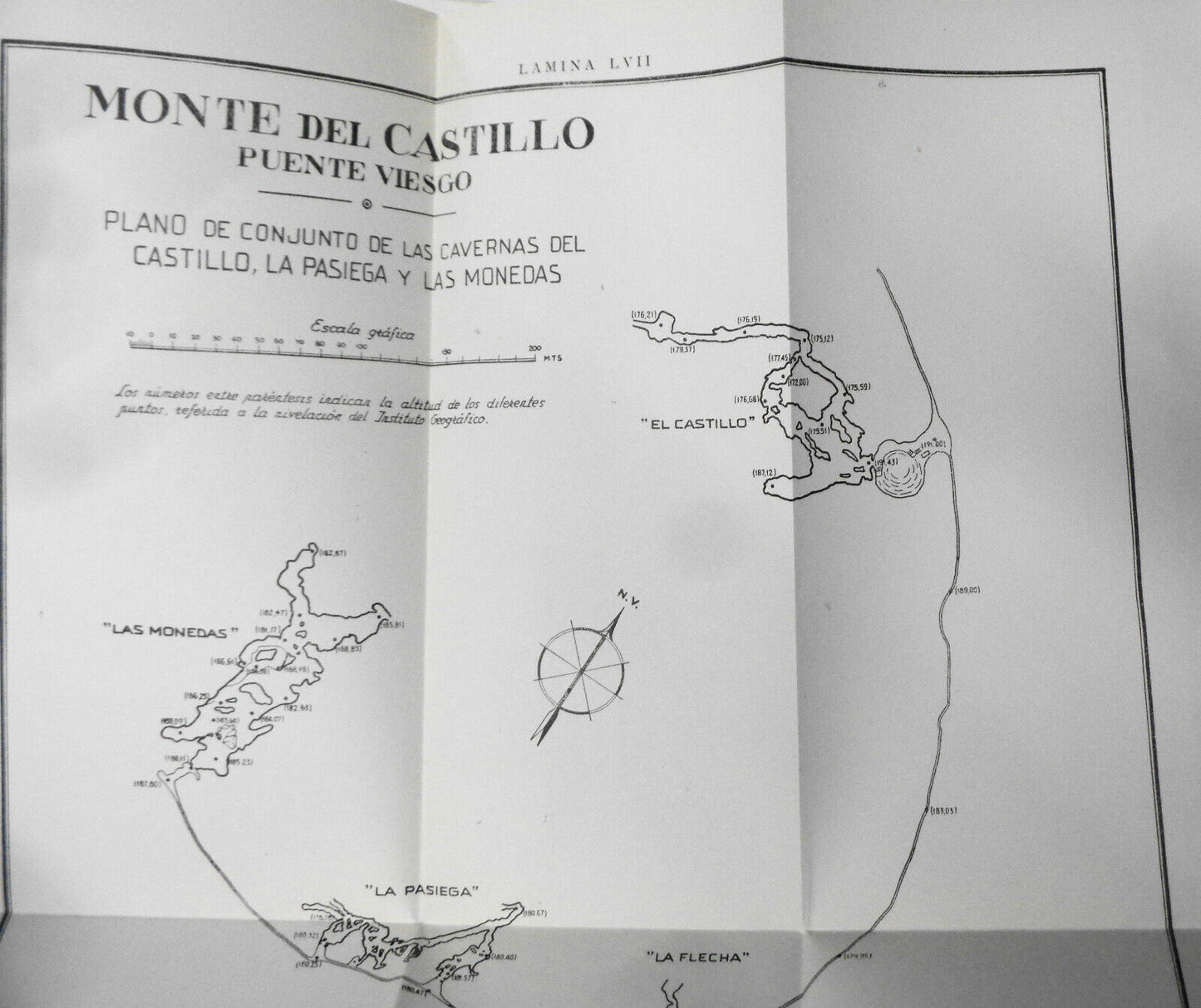 La caverna de las monedas y sus interesantes pinturas. 1953