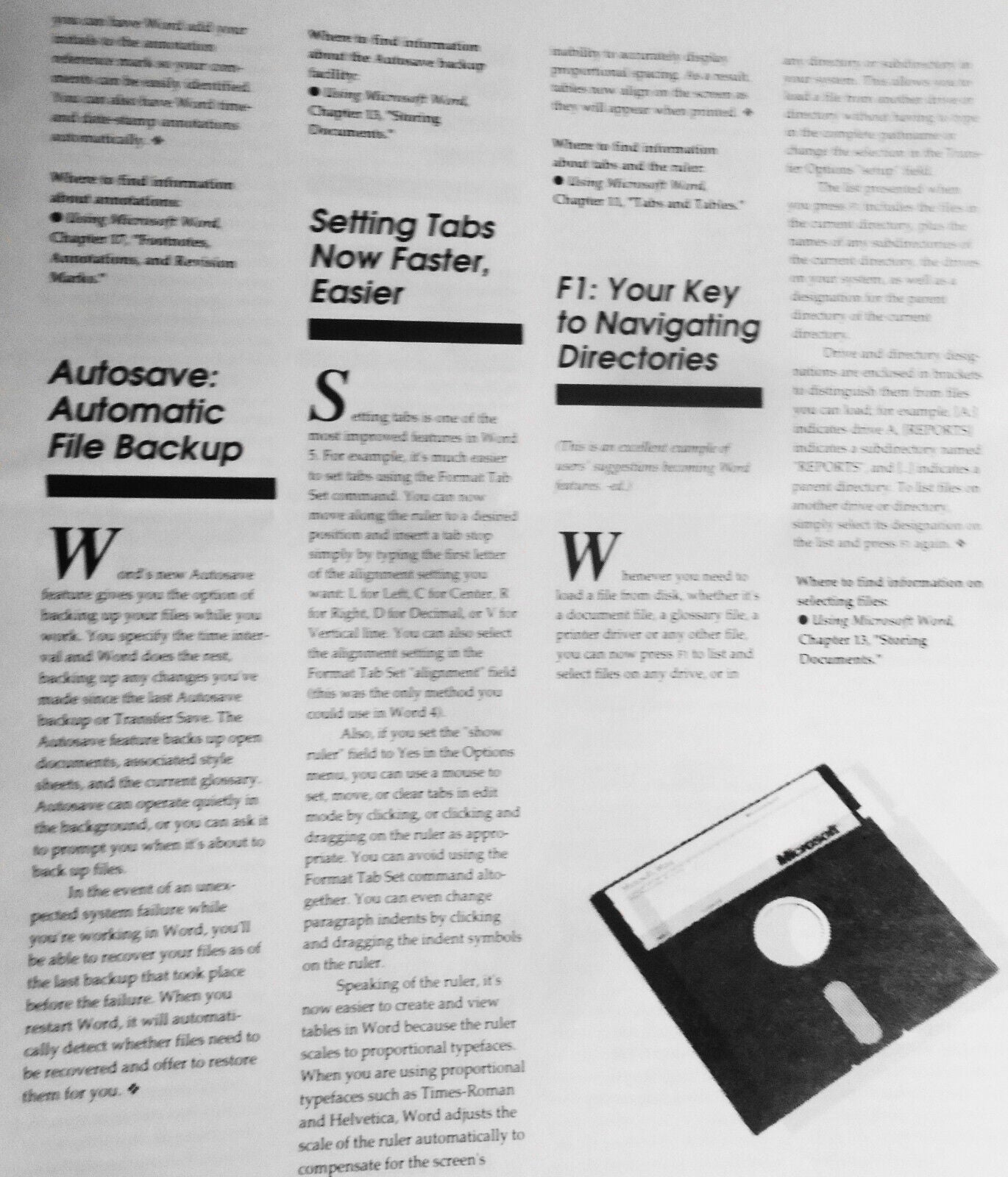 1988 "The Latest Word" - Microsoft Special one-time guide to Word 5.0